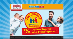 Desktop Screenshot of kino-kidsclub.de